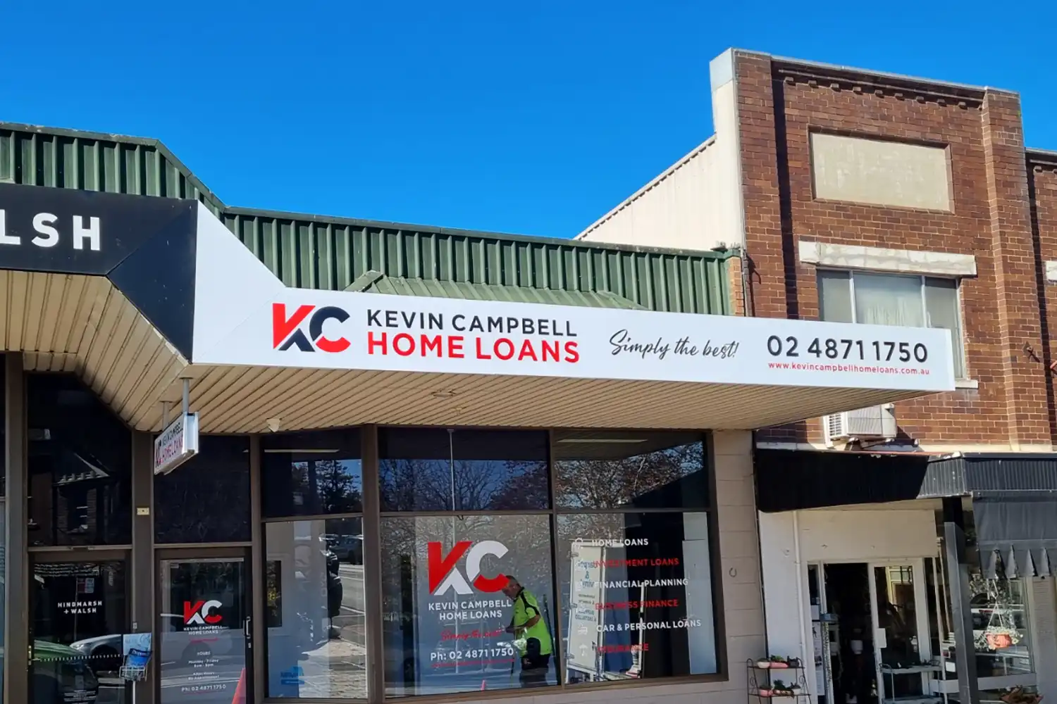 Spartan Creative, Southern Highlands Shop Signage